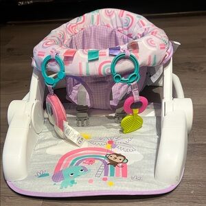 Colorful Baby Activity Seat with Play Mat